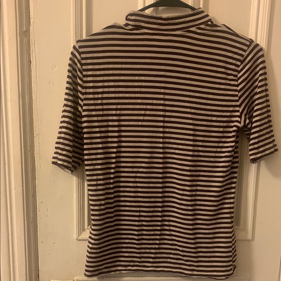 Striped Black and White Shirt - Picture 2 of 3